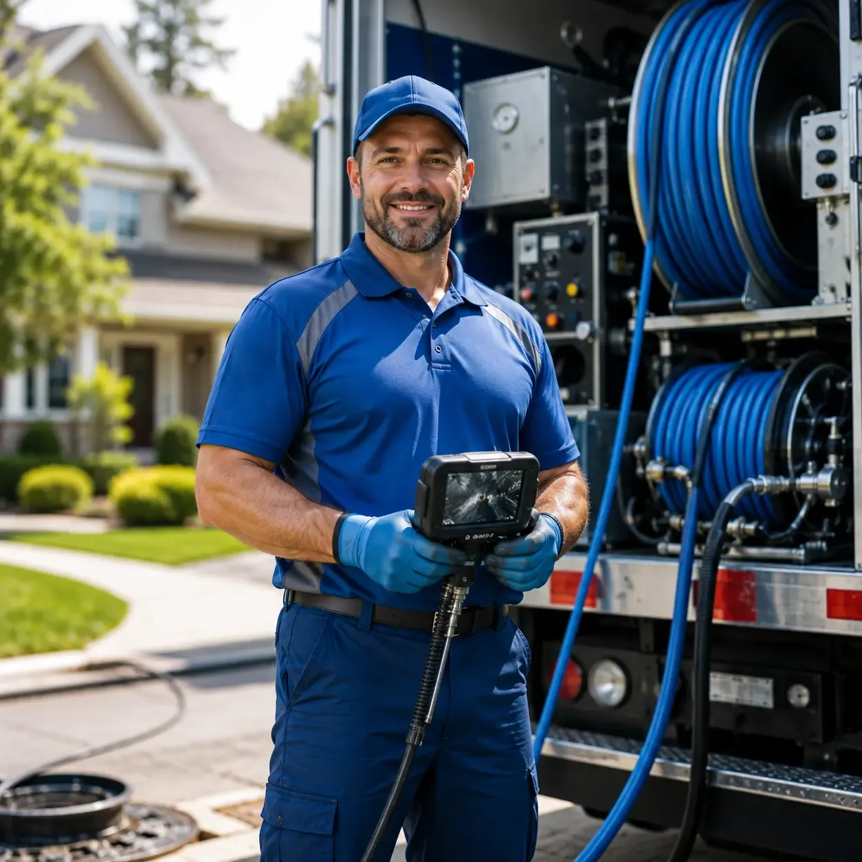 Local outdoor drain cleaning specialists in Altaville, CA